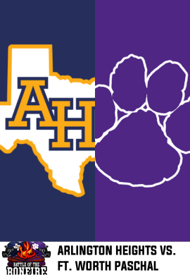 2025 Battle of the Bonfire: Arlington Heights vs. FW Paschal